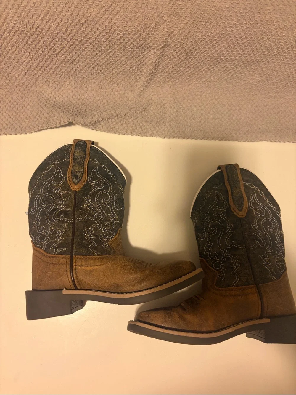 Kids Leather Boots, size 10